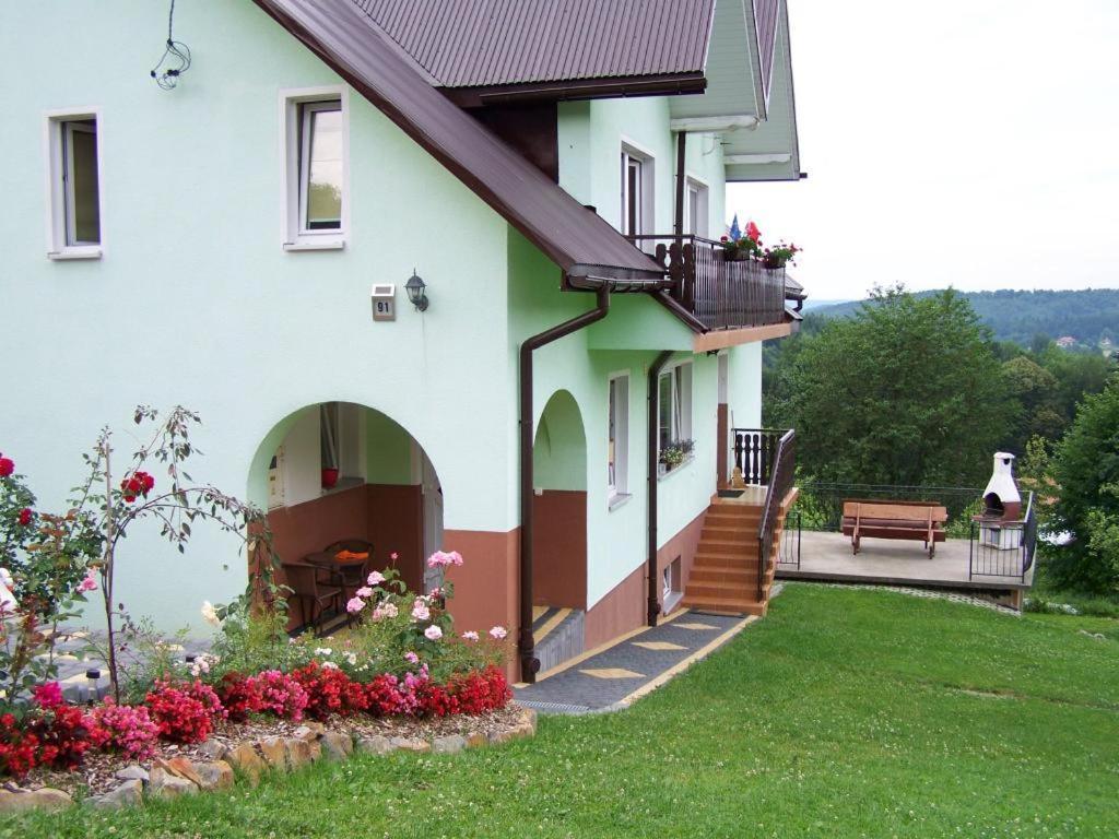 Bieszczadzkie Wzgorze Apartment Myczkow Ngoại thất bức ảnh